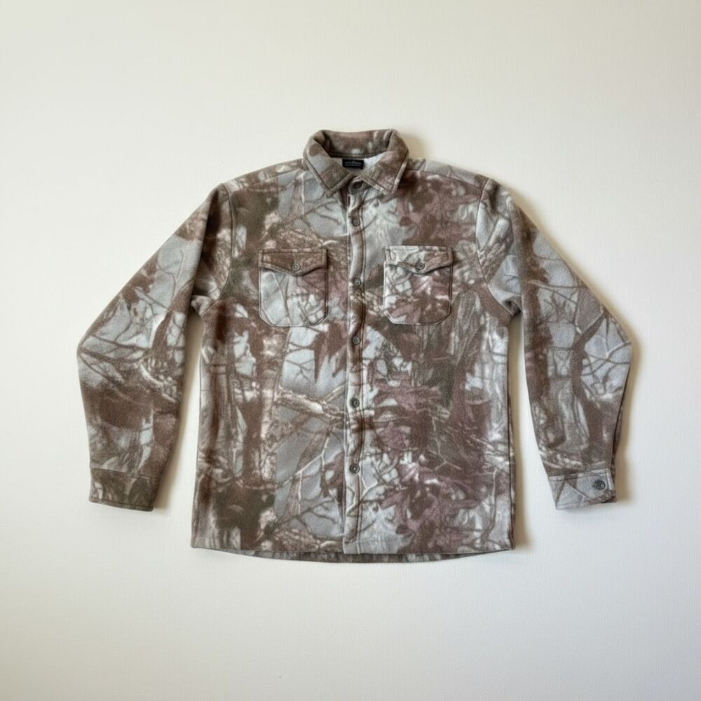 Original Deluxe Sherpa Lined Camo Jacket Button NWT - Size S [MSRP $45.99]